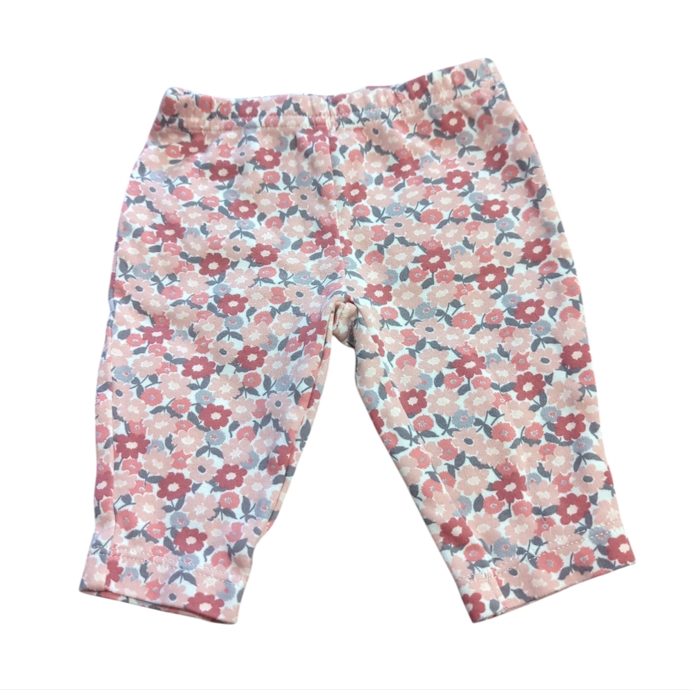Child Of Mine Made By Carter's Floral Baby Bottoms Size 0-3 Months.